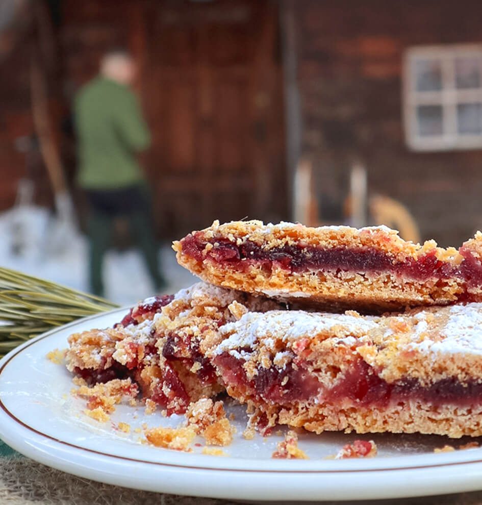 Südtiroler Preiselbeerstrudel Ultental