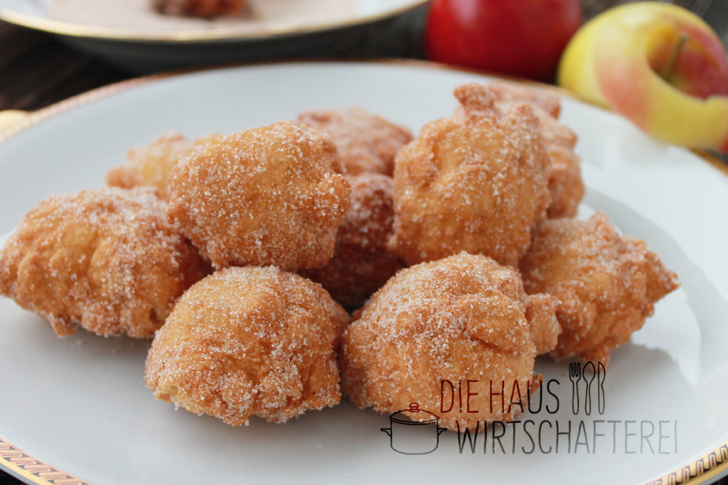 Apfelnocken Krapfen Berliner – die hauswirtschafterei