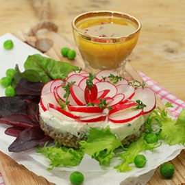 Knackiger Snack mit Radieserl & Nuss für Milchland Bayern Knackiger Snack mit Radieserl & Nuss für Milchland Bayern