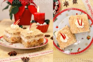 Rezept weihnachtliche Torte