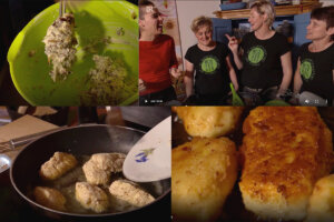 Rezept Bratenaufstrich, Kartoffelbrei Nocken