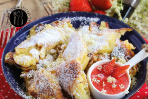 Rezept Kaiserschmarrn mit Holunderblüten