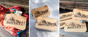 Brotdose Holzdeckel