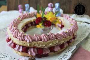 Rezept Himbeersahnetorte Ostern