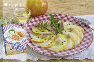 CArpaccio mit Rettich und Forelle