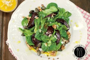 Salat mit Rote Bete